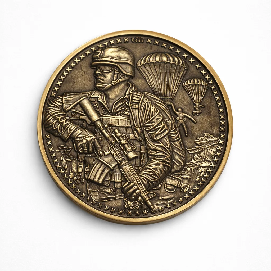 Military memorial engraving variant